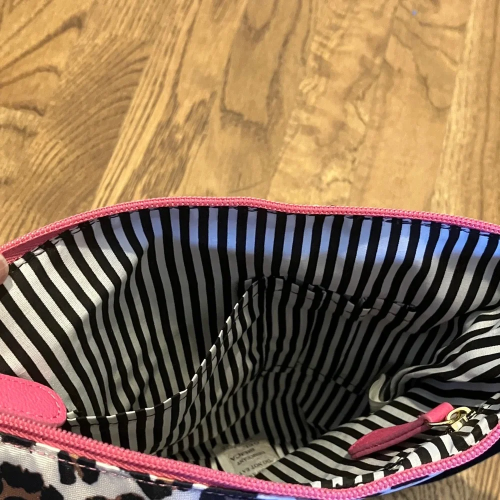 Luv Betsey Pink Leopard Crossbody Bag - Picture 5 of 8